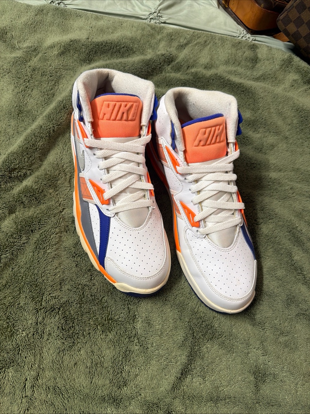 Size 10-🔥Nike Air Trainer SC High White Shoes Mens Size 10 DV2212-100